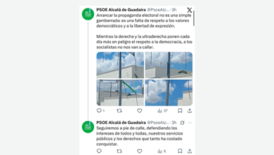 Sandra González (PP) condena “todo vandalismo” contra la propaganda electoral y afea al PSOE de Alcalá su “discurso victimista” para “enfrentar a los vecinos”