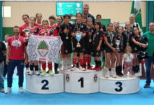 Alcalá vibra con el éxito de Alcores Dragones y Alcores Panteras en el Open Promesas Andaluz de Voleibol