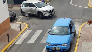 OTRO ACCIDENTE A PLENO DÍA REAVIVA LA ALARMA EN EL ‘CRUCE NEGRO’ DE PABLO VI