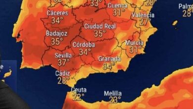 CALOR DE VERANO PARA ESTE FIN DE SEMANA. EL SÁBADO LLEGAREMOS A LOS 38 GRADOS