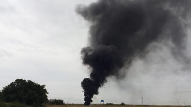 Nuevo incendio en el entorno de San Rafael