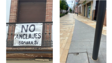 Vecinos dela calle “La Mina” estallan contra el Ayuntamiento: “Dijeron postes, no parches en nuestras fachadas”