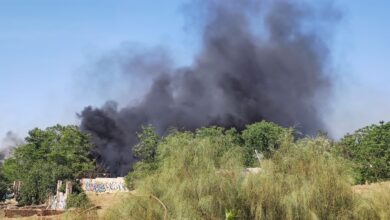 Incendio en Campo Alegre