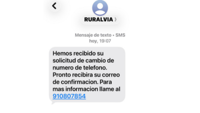 ALERTA POR FRAUDE: Una campaña de SMS falsos suplanta a Ruralvía para robar datos bancarios