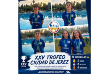 La cantera del Club Natación Alcalá brilla en el XXV Trofeo “Ciudad de Jerez”
