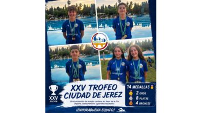 La cantera del Club Natación Alcalá brilla en el XXV Trofeo “Ciudad de Jerez”