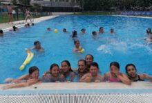 Medio millar de escolares de Alcalá disfrutan de la piscina de verano esta semana​