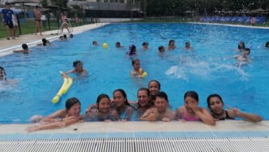 Medio millar de escolares de Alcalá disfrutan de la piscina de verano esta semana​