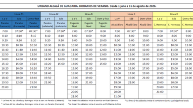 Horarios de verano de los autobuses urbanos de Alcalá