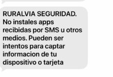 CAJA RURAL ADVIERTE A SUS CLIENTES POR SMS CONTRA LAS APLICACIONES FRAUDULENTAS