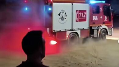 La temeraria imprudencia de Christopher Rivas en el incendio de Alcalá. El selfie por encima de la seguridad.