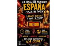 Alcalá se prepara para vivir la gran final de España en pantalla gigante