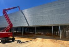 La nueva pista cubierta del Pablo VI avanza con una segunda fase que incluye la construcción de los vestuarios