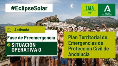 La Junta de Andalucía activa la fase de preemergencia por el eclipse y reclama que se extienda el horario de salvamento en playas