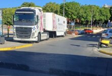 La unidad móvil de mamografías ya está en Alcalá de Guadaíra