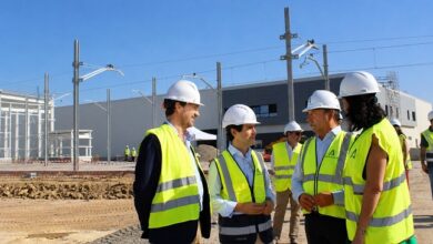 Las obras para la puesta en servicio del tranvía de Alcalá de Guadaíra ya están al 75% de ejecución