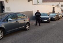 Un fallo en el freno de mano provoca un accidente en la calle Ángel Fernández
