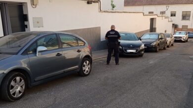 Un fallo en el freno de mano provoca un accidente en la calle Ángel Fernández