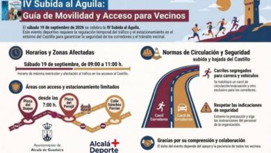 Aviso a vecinos: IV Subida al Águila (19 de septiembre de 2026)