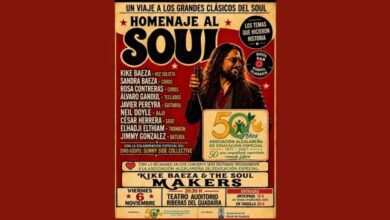 Kike Baeza & The Soul Makers celebran con un concierto benéfico el 50 aniversario de la Asociación Alcalareña de Educación Especial