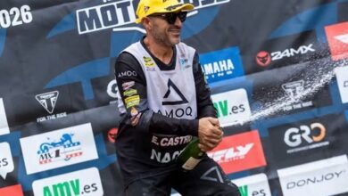 Antonio Villegas vuelve al podio tras superar una grave lesión: segundo en MX4 en Motopark Lugo 2026