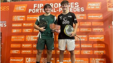 Rafa Reyes y Álvaro Abad se proclaman campeones del FIP Promises Portugal-Paredes