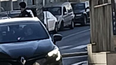 Una mujer resulta herida tras ser atropellada en un paso de peatones entre la Cruz del Inglés y la calle Bailén
