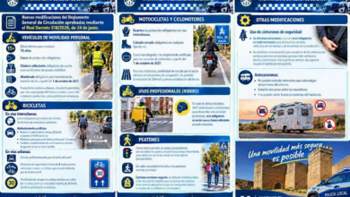 La Policía Local desarrolla una campaña informativa para difundir las últimas modificaciones del Reglamento General de Circulación