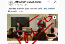 Los padres y madres del CEIP Manuel Alonso califican de “verguenza” el retraso del nuevo aulario.