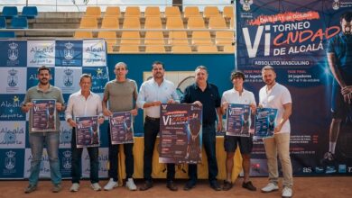 Alcalá se prepara para una semana de tenis con el VI Torneo Ciudad de Alcalá IBP Series 1500